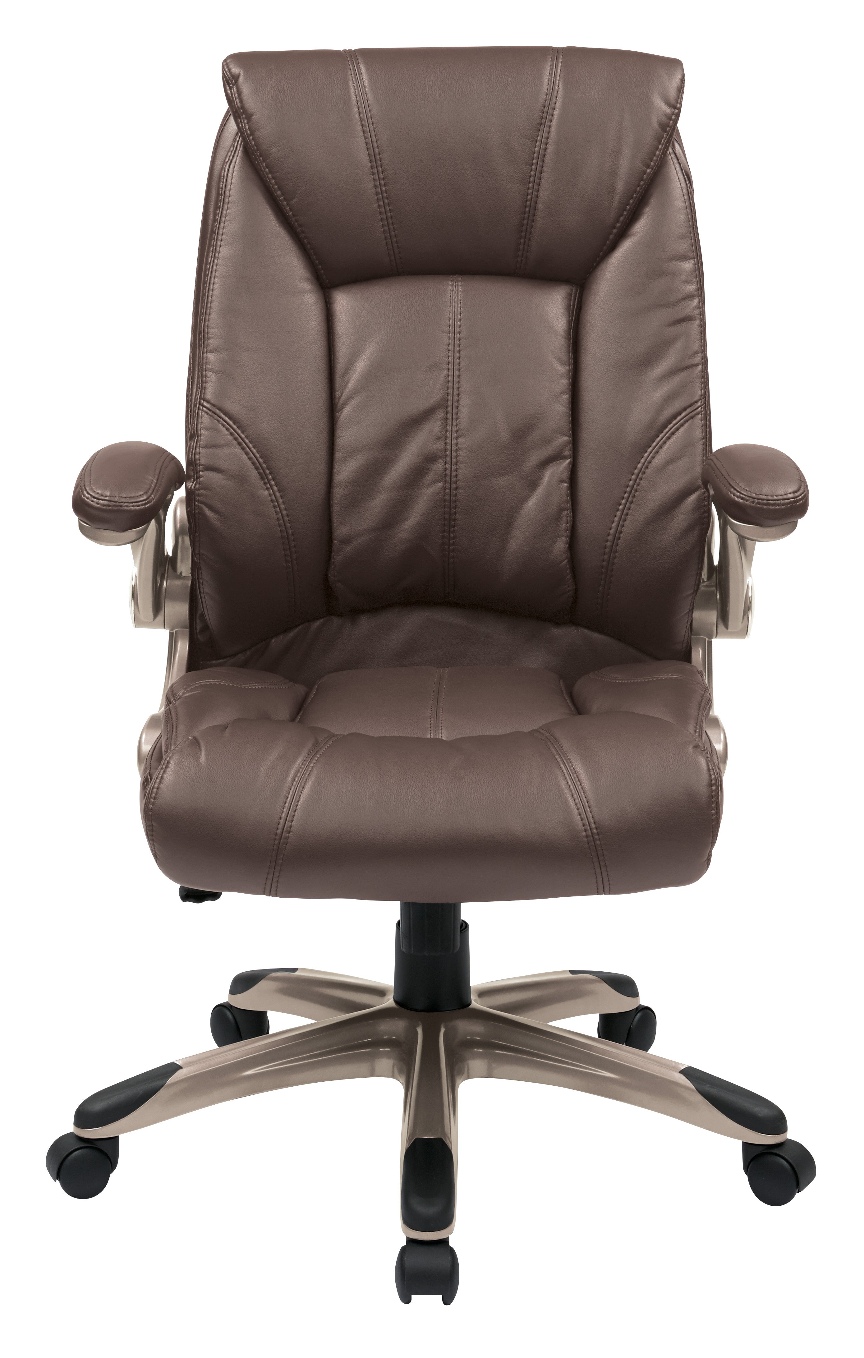 Faux Leather Mid Back Mgrs Chair